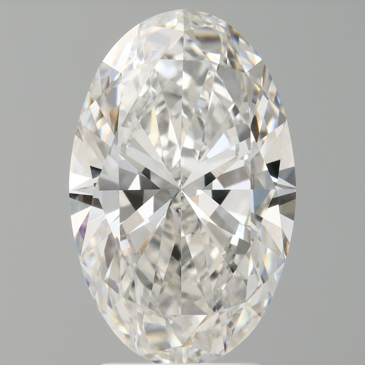 3.57 ct. oval Lab Grown Diamond front image
