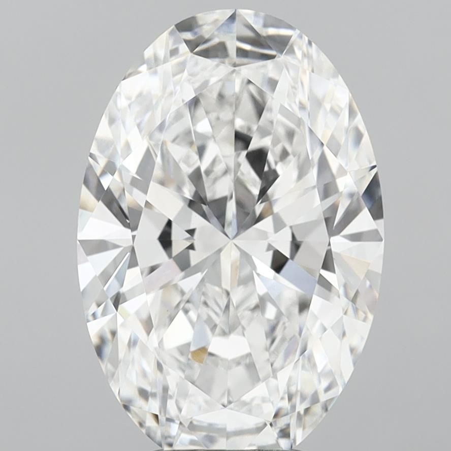 5.22 ct. oval Lab Grown Diamond front image