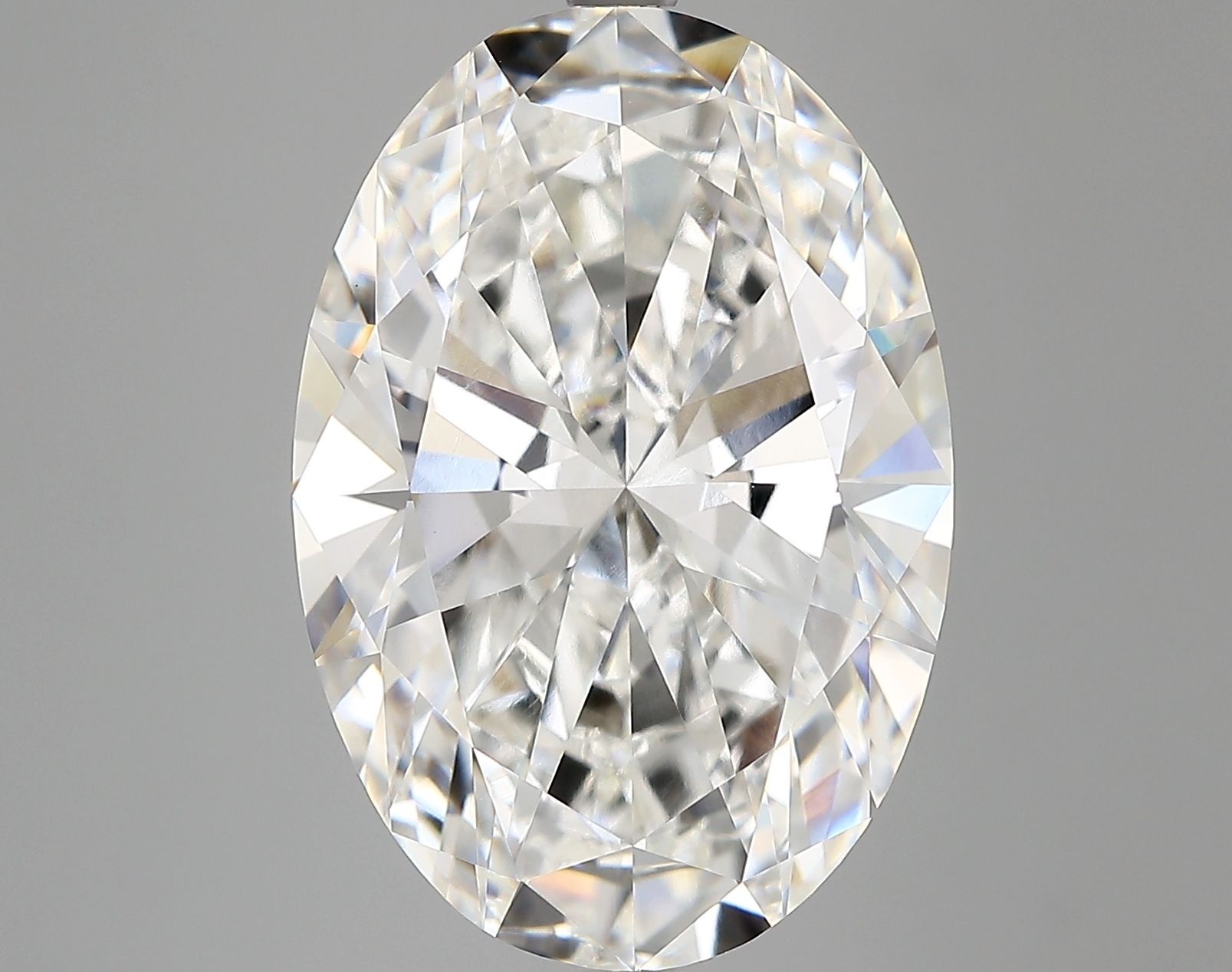 8.04 ct. oval Lab Grown Diamond front image
