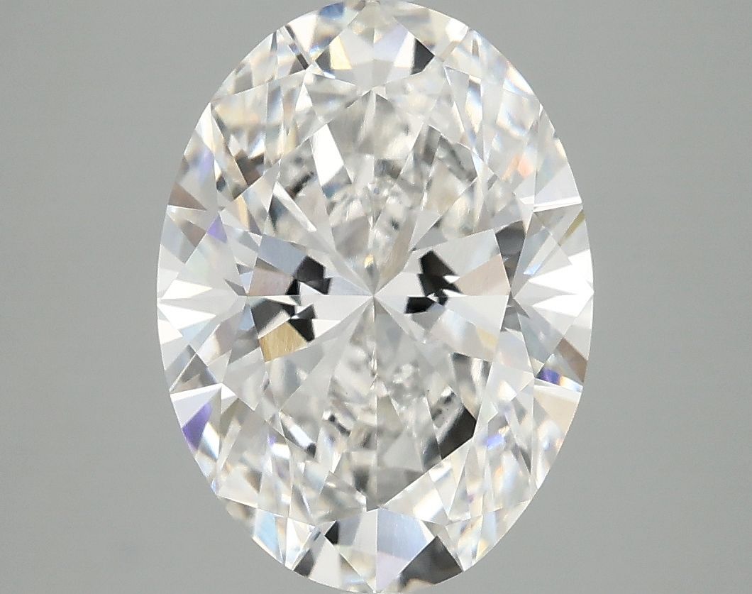 4.10 ct. oval Lab Grown Diamond front image