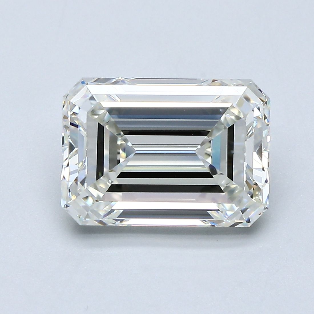 3.52 Carat Emerald Diamond I VVS2