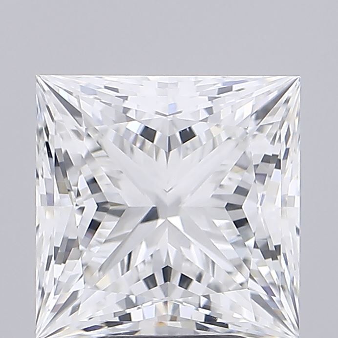 4.07 ct. princess Lab Grown Diamond front image
