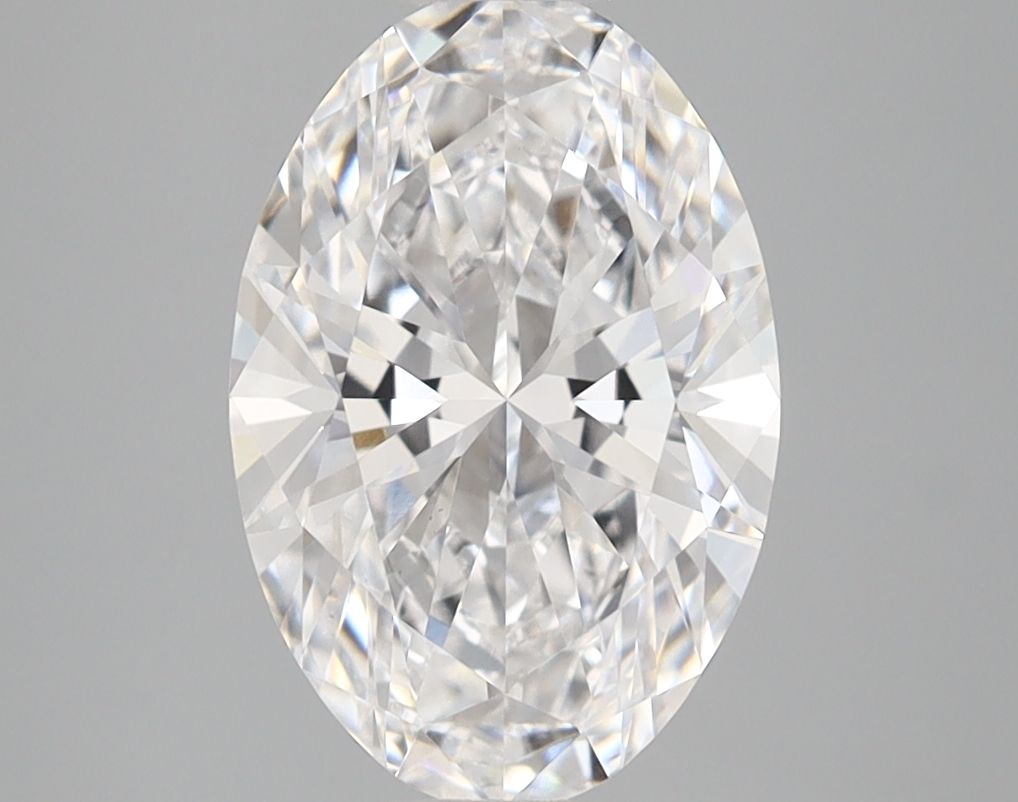2.55 ct. oval Lab Grown Diamond front image