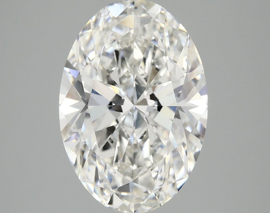 3.81 ct. oval Lab Grown Diamond front image