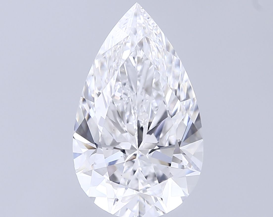 5.02 ct. pear Lab Grown Diamond front image
