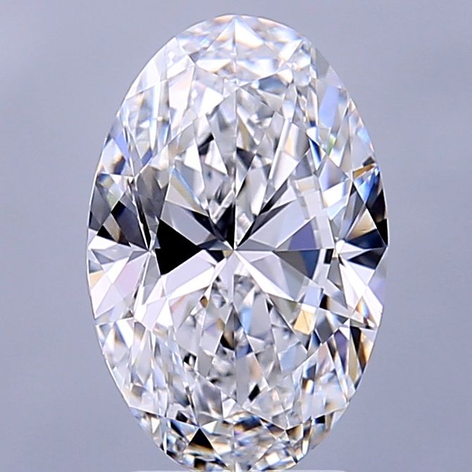 2.71 ct. oval Lab Grown Diamond front image