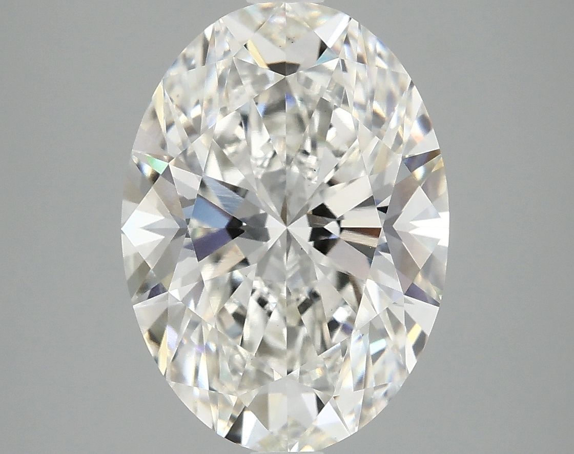 4.07 ct. oval Lab Grown Diamond front image