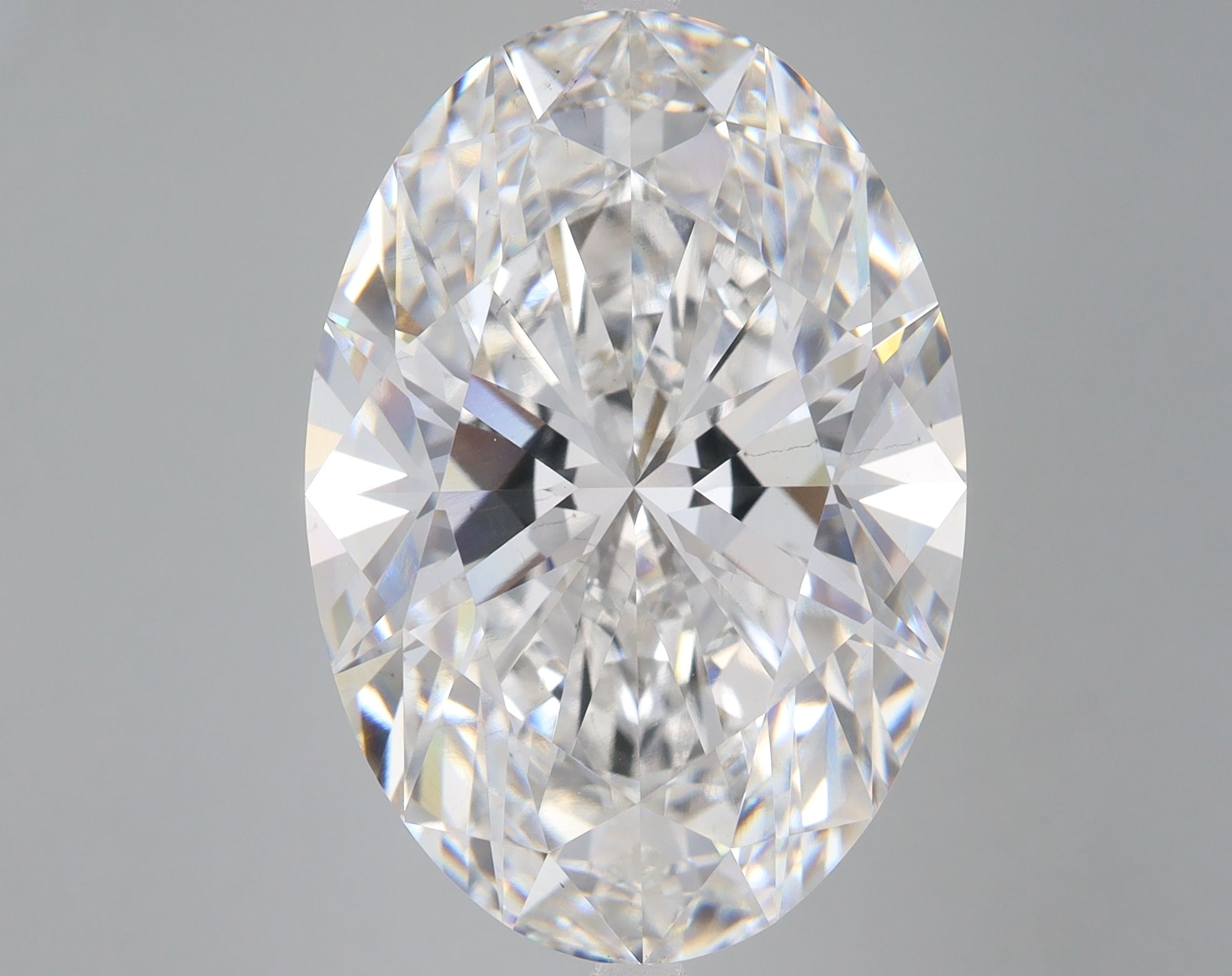 17.38 ct. oval Lab Grown Diamond front image