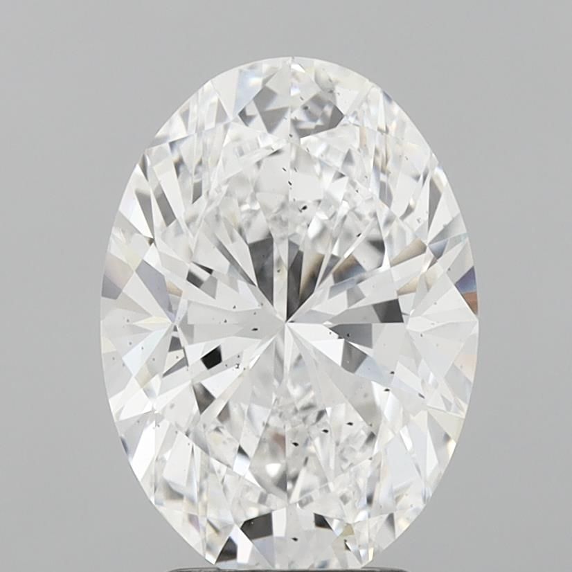 3.05 ct. oval Lab Grown Diamond front image