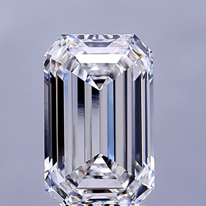 2.86 ct. emerald Lab Grown Diamond front image