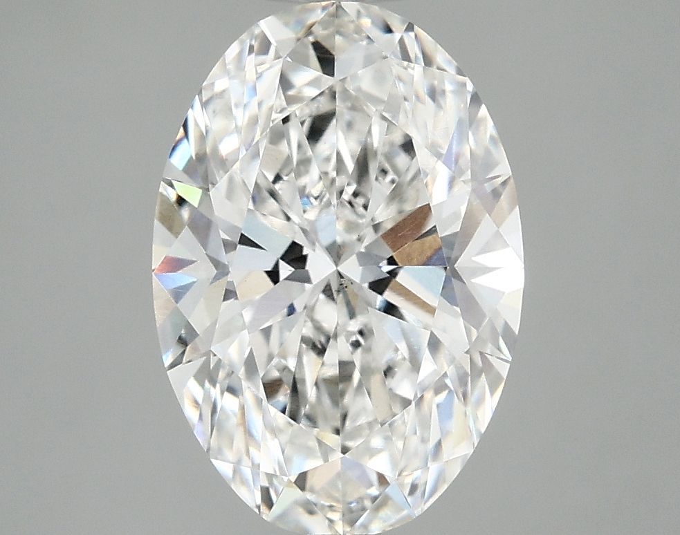 3.07 ct. oval Lab Grown Diamond front image