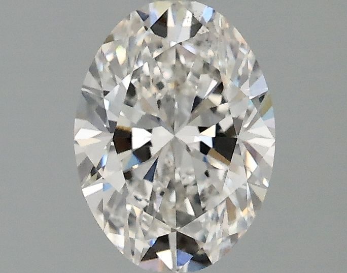 1.10 ct. oval Lab Grown Diamond front image