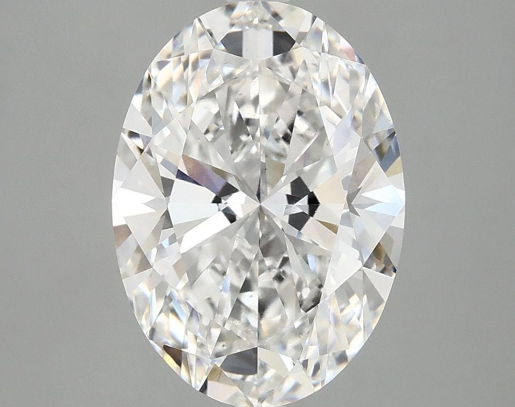 4.04 ct. oval Lab Grown Diamond front image