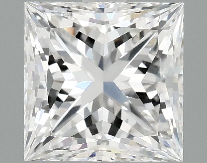 1.86 ct. princess Lab Grown Diamond front image