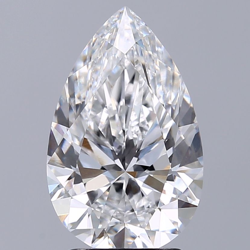 2.50 ct. pear Lab Grown Diamond front image