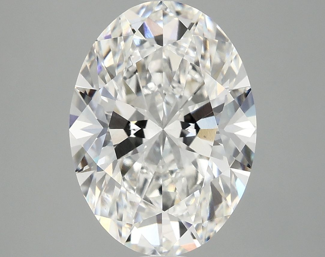 4.06 ct. oval Lab Grown Diamond front image