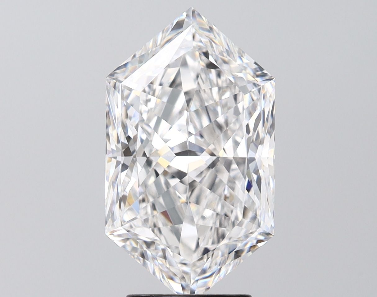 4.04 ct lab-grown Hexagonal Diamond