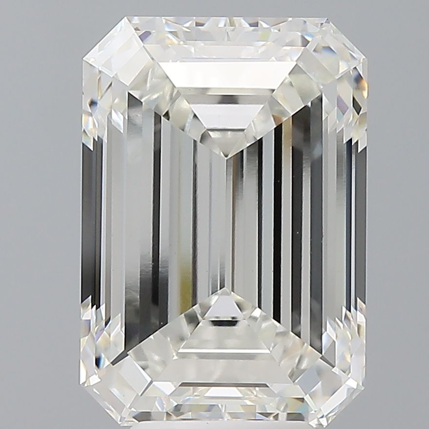 6.60 ct. emerald Lab Grown Diamond front image