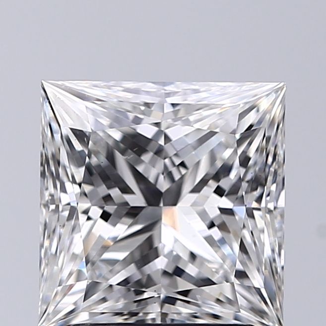 2.01 ct. princess Lab Grown Diamond front image