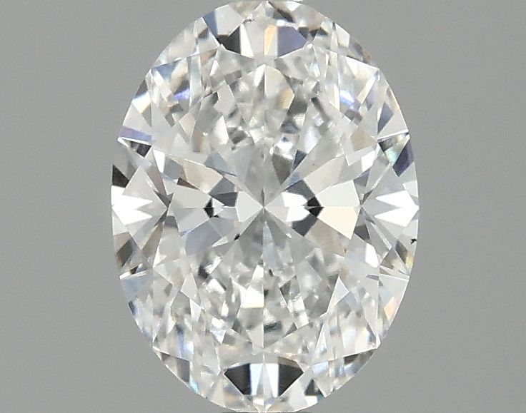 1.34 ct. oval Lab Grown Diamond front image
