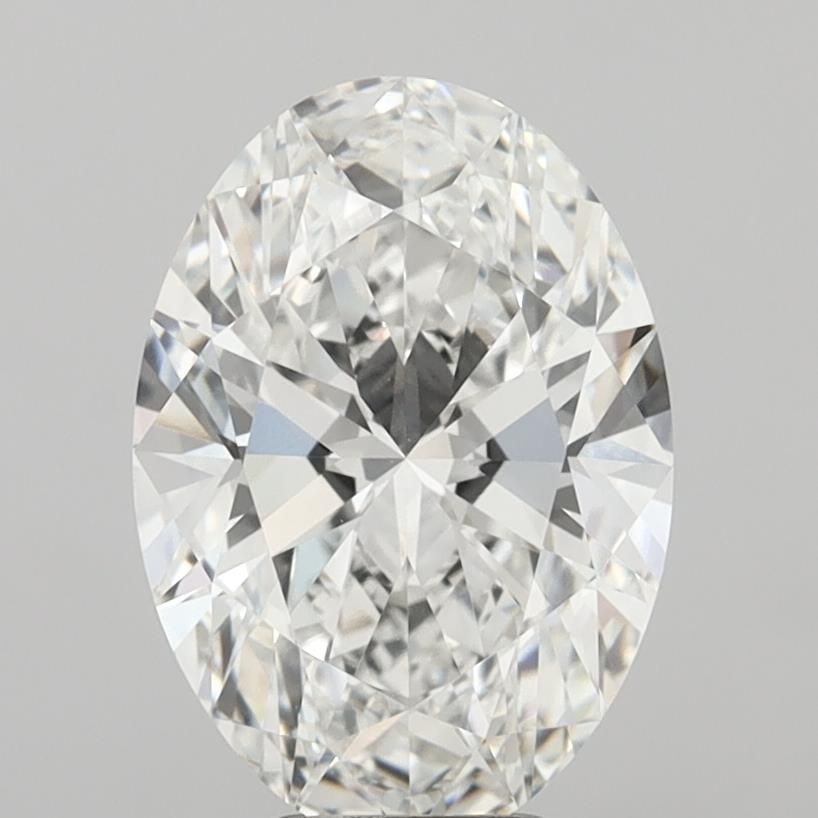 5.54 ct. oval Lab Grown Diamond front image