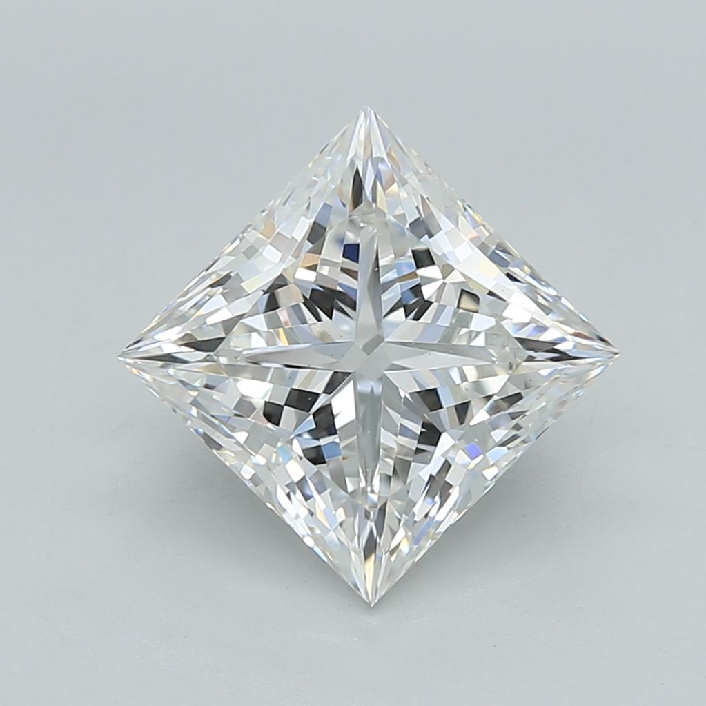 3.03 ct. princess Lab Grown Diamond front image