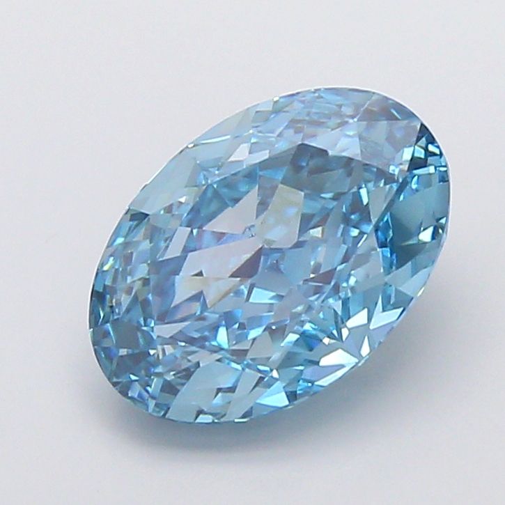 5.02 ct. oval Lab Grown Diamond front image