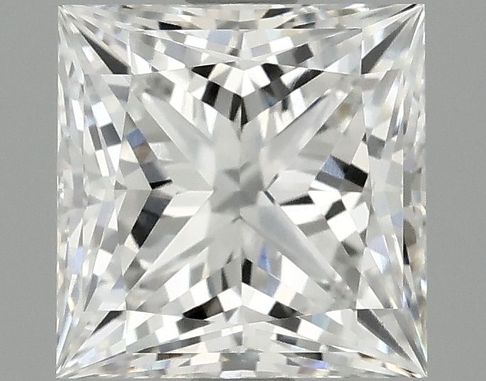 2.10 ct. princess Lab Grown Diamond front image