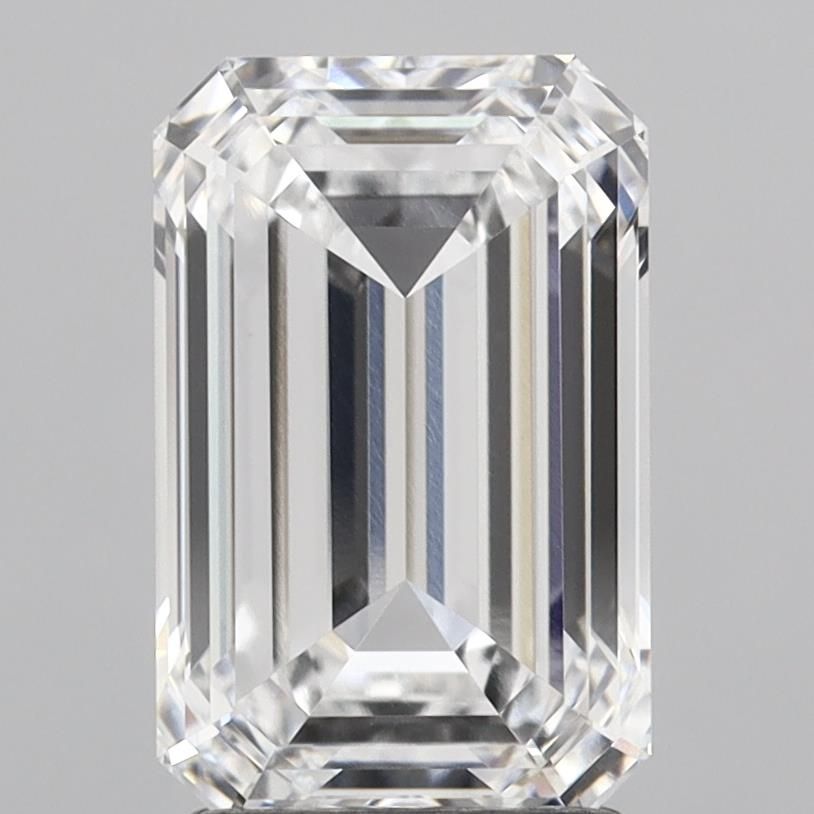 3.04 ct. emerald Lab Grown Diamond front image