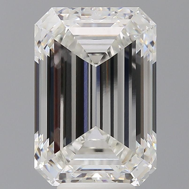 7.56 ct. emerald Lab Grown Diamond front image