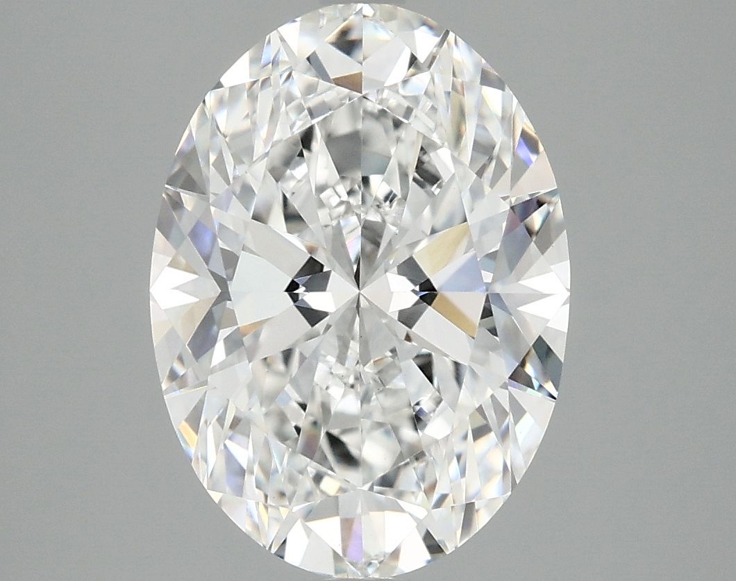 4.09 ct. oval Lab Grown Diamond front image