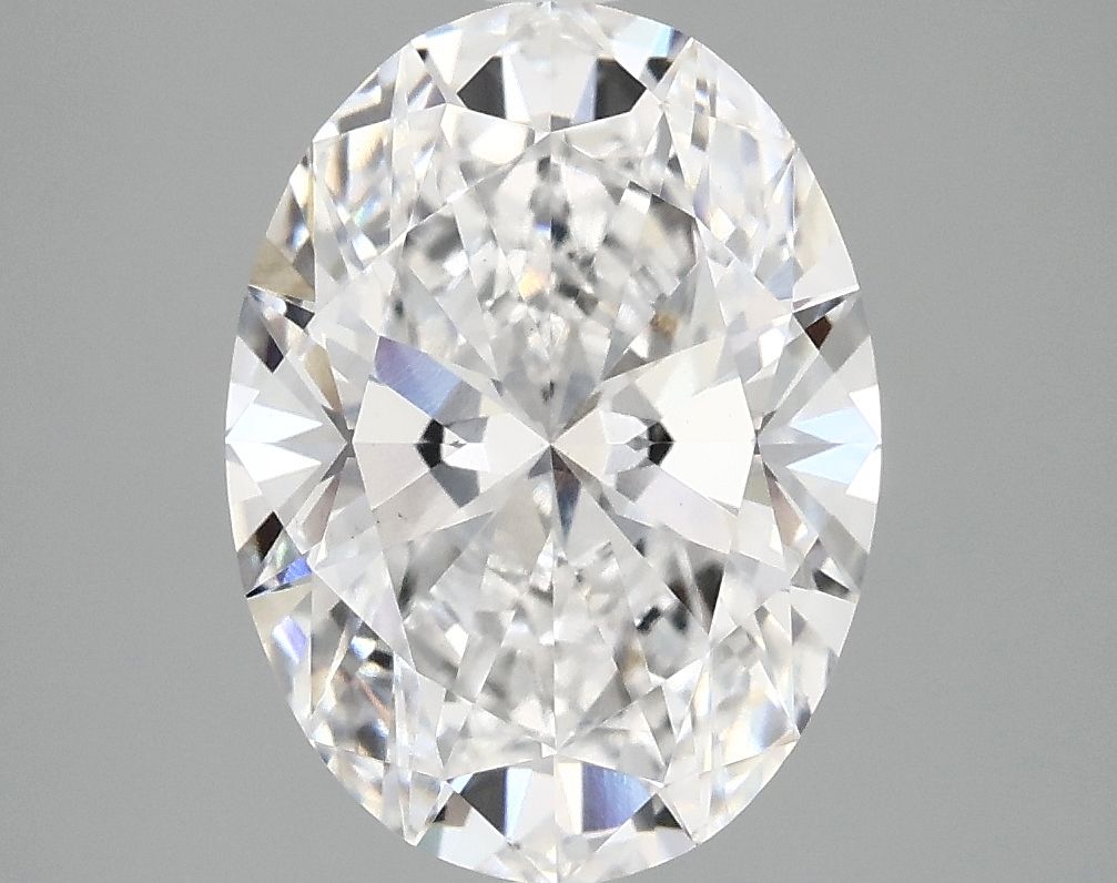 3.02 ct. oval Lab Grown Diamond front image