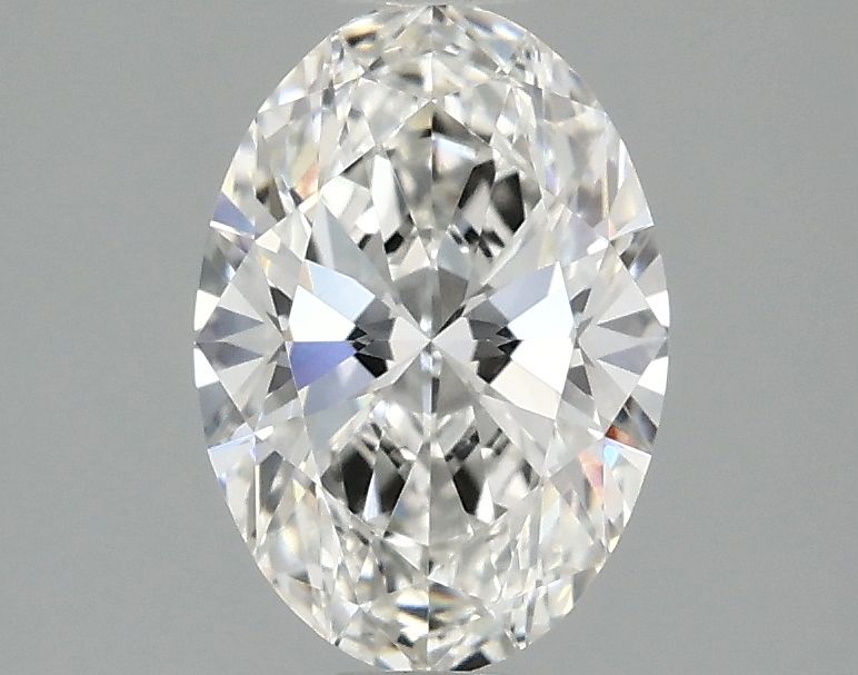 1.37 ct. oval Lab Grown Diamond front image