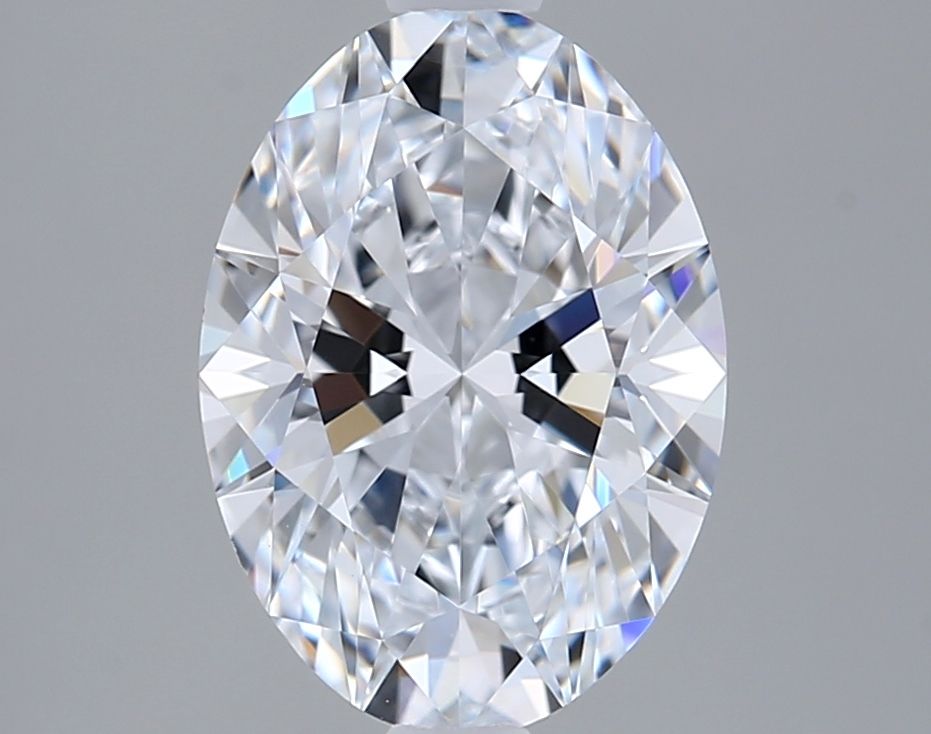 2.02 ct. oval Lab Grown Diamond front image