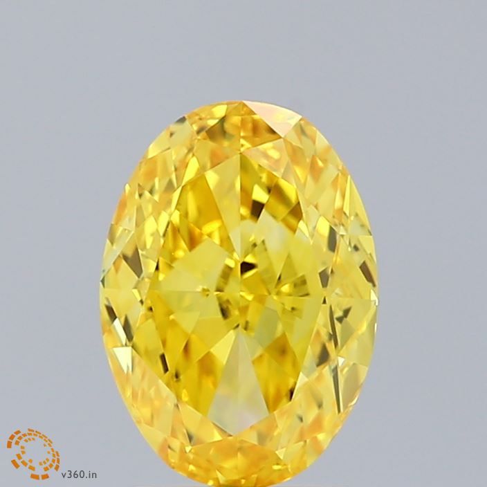 2.04 ct. oval Lab Grown Diamond front image