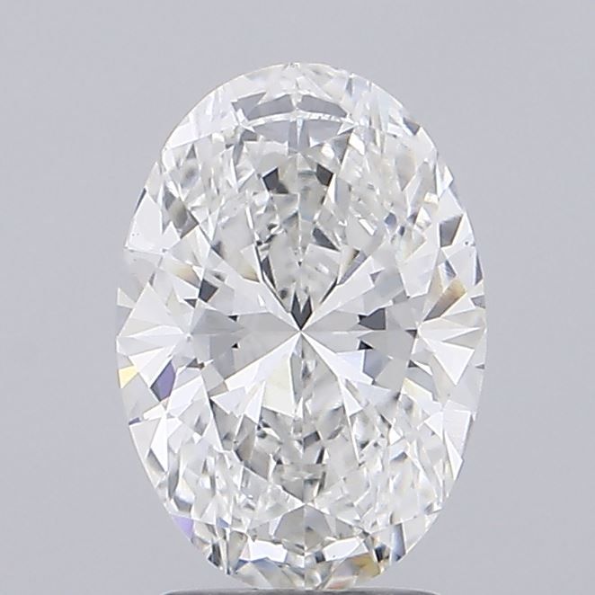2.60 ct. oval Lab Grown Diamond front image