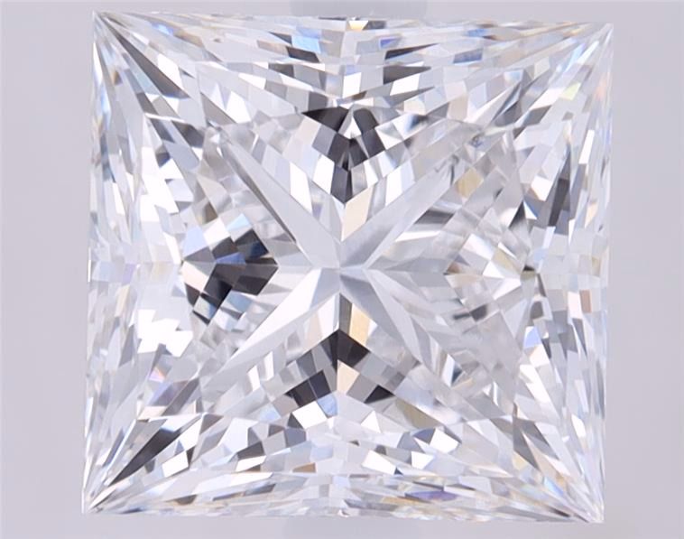 3.08 ct. princess Lab Grown Diamond front image