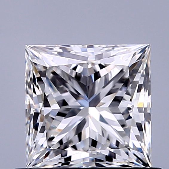 0.77 ct. princess Lab Grown Diamond front image