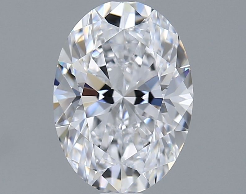 1.27 ct. oval Lab Grown Diamond front image