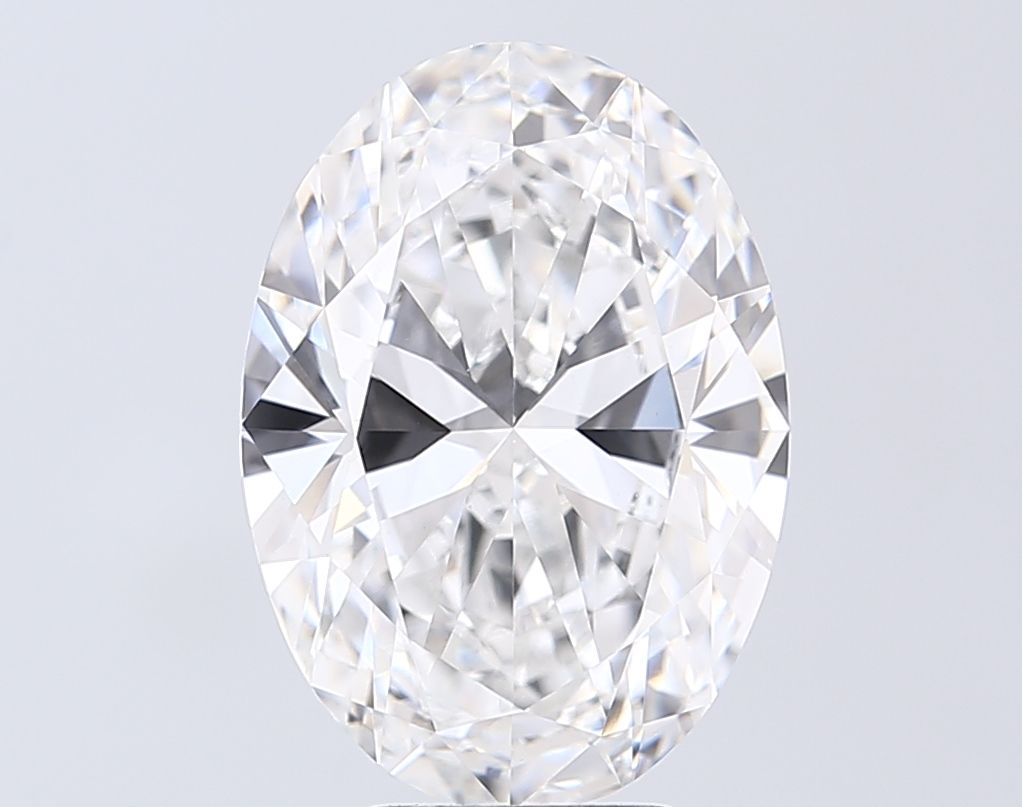 5.01 ct. oval Lab Grown Diamond front image