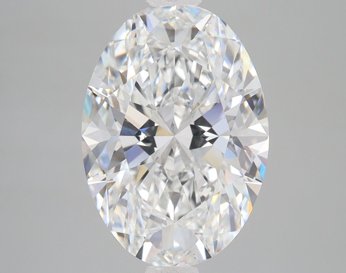 4.07 ct. oval Lab Grown Diamond front image