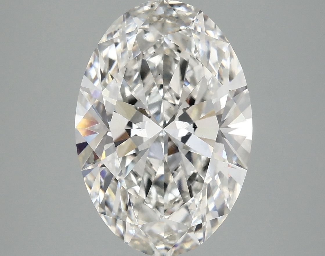 3.76 ct. oval Lab Grown Diamond front image