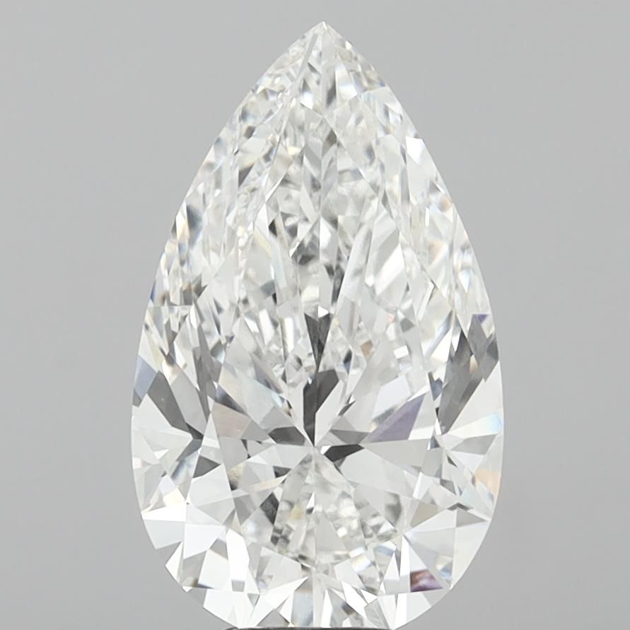 8.07 ct. pear Lab Grown Diamond front image