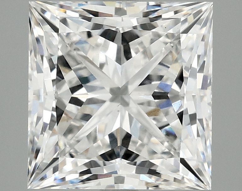4.17 ct. princess Lab Grown Diamond front image