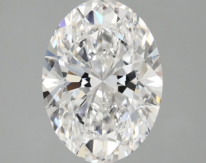 2.01 ct. oval Lab Grown Diamond front image