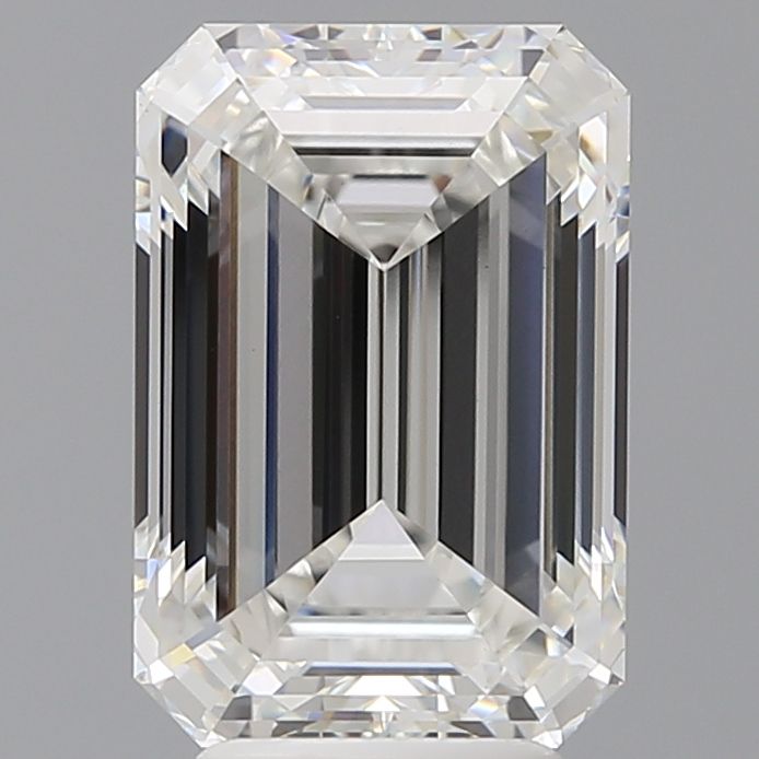 5.04 ct. emerald Lab Grown Diamond front image