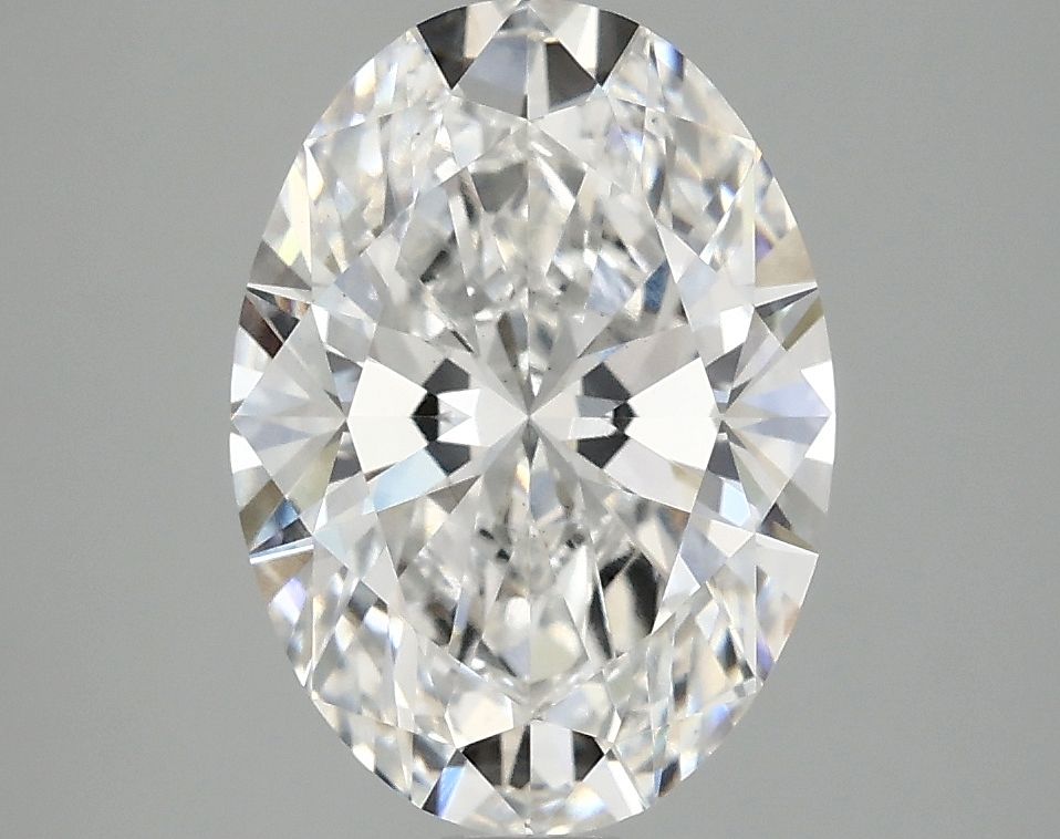 2.86 ct. oval Lab Grown Diamond front image