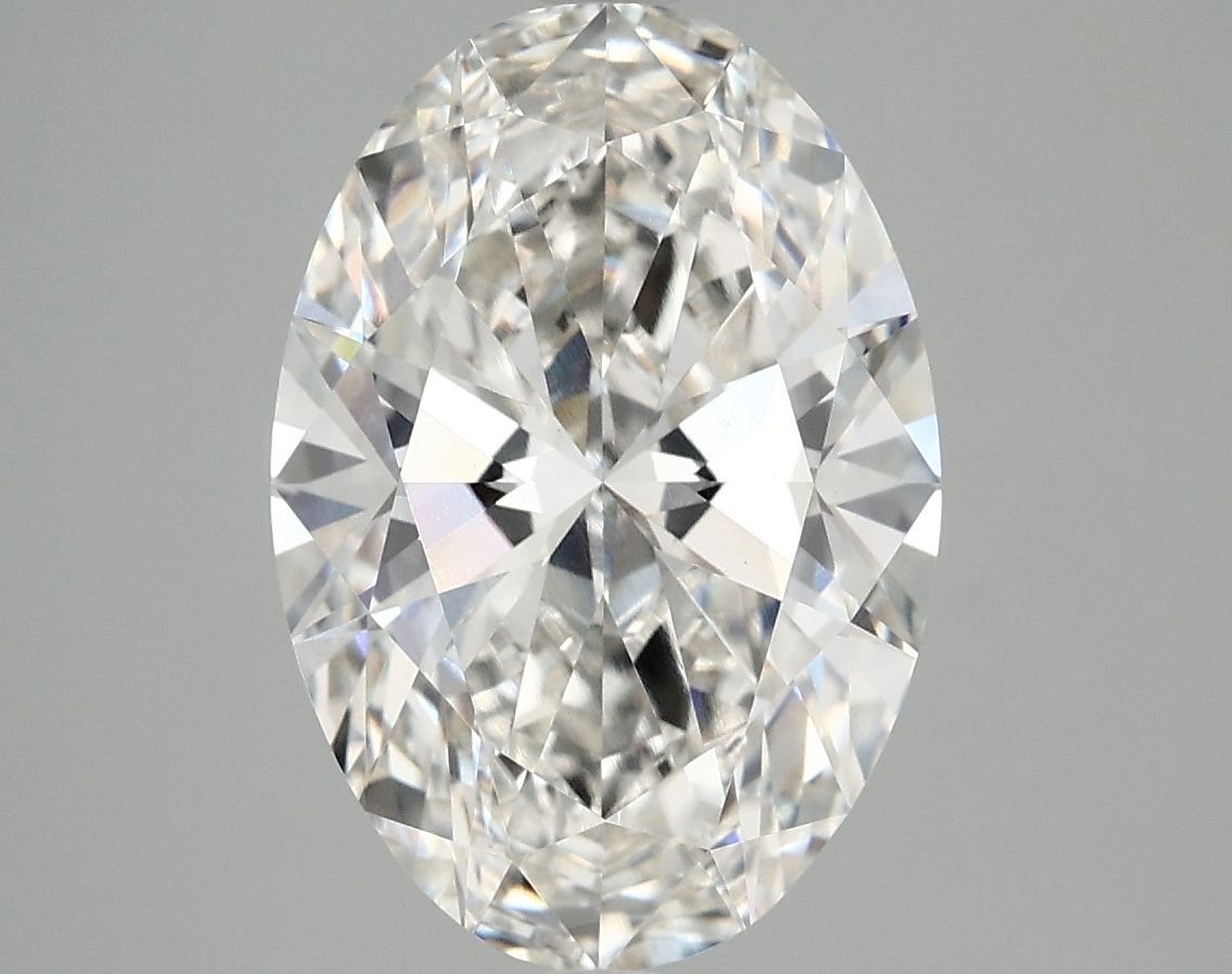 3.88 ct. oval Lab Grown Diamond front image