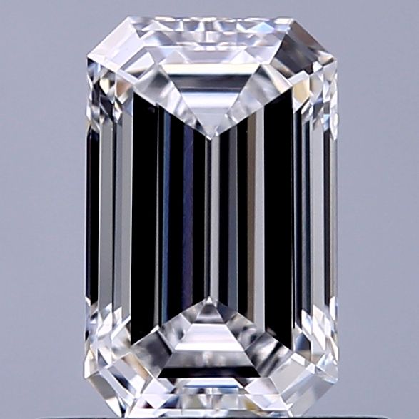 0.74 ct. emerald Lab Grown Diamond front image