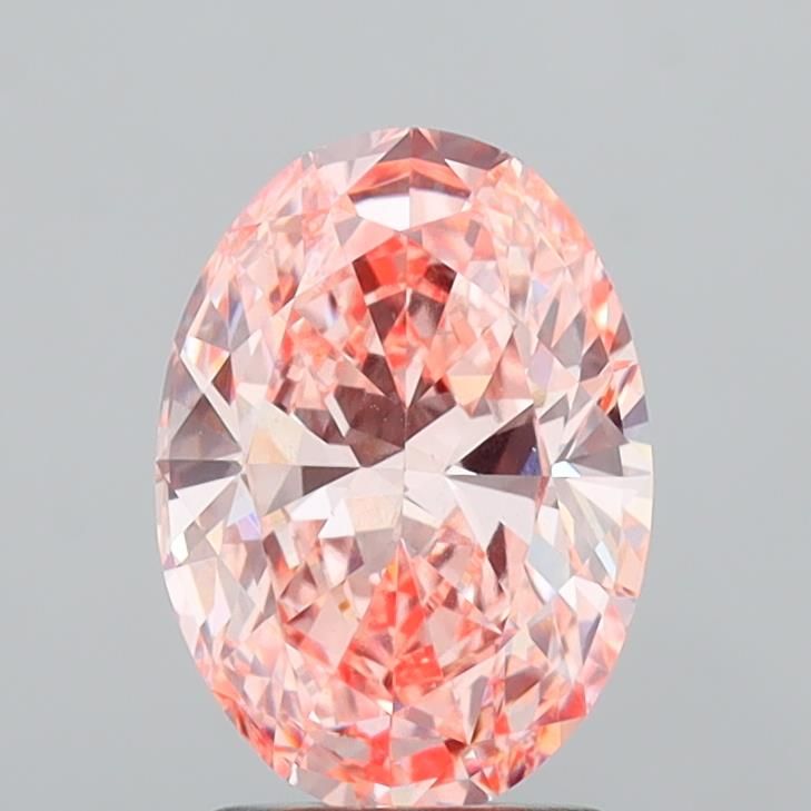 2.02 ct. oval Lab Grown Diamond front image